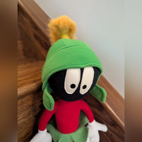 Marvin The Martian Looney Tunes Plush by Ganz 16" 90s Vintage - Picture 3 of 10